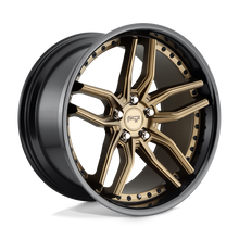 Niche M195209021+35 - M195 Methos 20X9 Matte Bronze Black Bead Ring