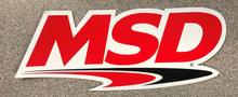 MSD 9306 - Advertising Decal; Ignition; 2.25 in. x 5.5 in.;