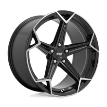 Niche M2592090F8+38 - N259 Arrow 20X9 Gloss Black Brushed