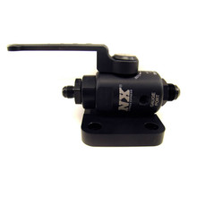 Nitrous Express 15851-6 - Remote Shutoff Nitrous Valve 4AN Male Inlet and Outlet