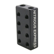 Nitrous Express 16174 - 2 Inlet 16 Outlet Nitrous/Fuel Distribution Block