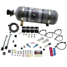 Nitrous Express 20224-12 - GM EFI Dual Stage Nitrous Kit (50-150HP x 2) w/Composite Bottle