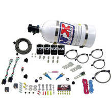 Nitrous Express 20224-10 - GM EFI Dual Stage Nitrous Kit (50-150HP x 2) w/10lb Bottle