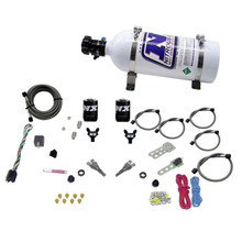 Nitrous Express 20213-05 - 92-95 Dodge V8 TBI Dual Nozzle Nitrous Kit (50-125HP) w/5lb Bottle