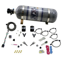 Nitrous Express 20213-12 - 92-95 Dodge V8 TBI Dual Nozzle Nitrous Kit (50-125HP) w/Composite Bottle