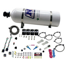 Nitrous Express 20324-15 - Dodge EFI Dual Stage Nitrous Kit (50-150HP x 2) w/15lb Bottle