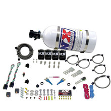 Nitrous Express 20324-10 - Dodge EFI Dual Stage Nitrous Kit (50-150HP x 2) w/10lb Bottle