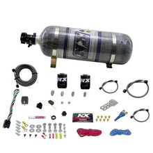 Nitrous Express 20316-12 - Dodge EFI Race Single Nozzle Nitrous Kit (100-250HP) w/Composite Bottle