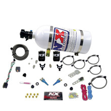 Nitrous Express 20115-10 - Ford EFI Dual Nozzle Nitrous Kit (100-300HP) w/10lb Bottle