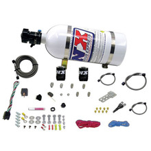 Nitrous Express 20112-10 - Shark SHO 400 HP Single Nozzle Nitrous Kit w/10lb Bottle