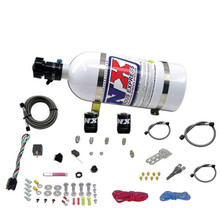 Nitrous Express 20922-10 - All Ford EFI Single Nozzle Nitrous Kit (35-150HP) w/10lb Bottle