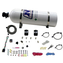 Nitrous Express 20922-15 - All Ford EFI Single Nozzle Nitrous Kit (35-150HP) w/15lb Bottle