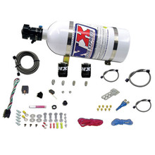 Nitrous Express 20921-10 - All Dodge EFI Single Nozzle Nitrous Kit (35-150HP) w/10lb Bottle