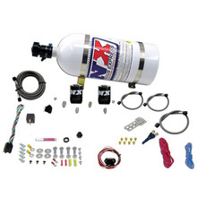 Nitrous Express 20930-10 - 10-15 Chevrolet Camaro (5th Gen) Single Nozzle Nitrous Kit (35-150HP) w/10lb Bottle