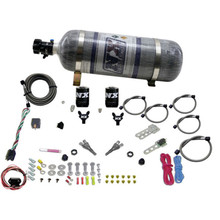 Nitrous Express 20716-12 - 03-18 Nissan 350Z/370Z Dual Nozzle (35-150HP) w/Composite Bottle