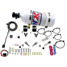 Nitrous Express 20716-10 - 03-18 Nissan 350Z/370Z Dual Nozzle (35-150HP) w/10lb Bottle