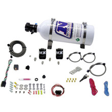 Nitrous Express 20919-05 - Universal Fly By Wire Single Nozzle Nitrous Kit w/5lb Bottle (Incl TPS Switch)