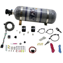 Nitrous Express 20918-12 - Dodge Hemi/SRT8 Single Nozzle Fly By Wire Nitrous Kit (35-150HP) w/Composite Bottle