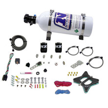 Nitrous Express 20946-05 - 96-04 Ford Mustang 4.6L 2 Valve Nitrous Plate Kit w/5lb Bottle