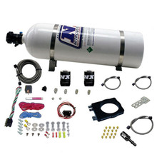 Nitrous Express 20944-15 - Dodge Hemi Nitrous Plate Kit (50-400HP) w/15lb Bottle