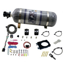 Nitrous Express 20944-12 - Dodge Hemi Nitrous Plate Kit (50-400HP) w/12lb Composite Bottle
