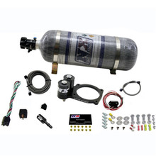 Nitrous Express 20943-12 - Dodge Hellcat/Demon Nitrous Plate Kit w/12lb Bottle
