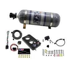 Nitrous Express 20947-12 - 05-10 Ford Mustang 4.6L 3 Valve Nitrous Plate Kit (50-150HP) w/12lb Bottle