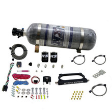 Nitrous Express 20949-12 - 07-14 Ford Mustang GT500 Nitrous Plate Kit (50-250HP) w/Composite Bottle