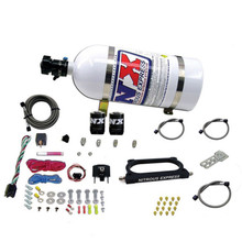 Nitrous Express 20949-10 - 07-14 Ford Mustang GT500 Nitrous Plate Kit (50-250HP) w/10lb Bottle