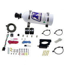 Nitrous Express 20935-05 - GM LS 78mm 3-Bolt Nitrous Plate Kit (50-350HP) w/5lb Bottle