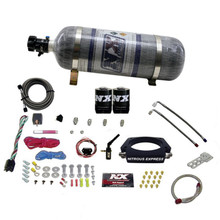 Nitrous Express 20937-12 - 2014+ GM 6.2L Truck Nitrous Plate Kit (35-300HP) w/Composite Bottle