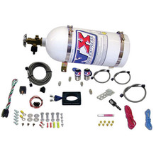 Nitrous Express 20941-10 - 13-16 Dodge Dart 1.4L Turbo Nitrous Plate Kit (35-100HP) w/10lb Bottle