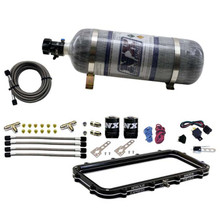 Nitrous Express 20940-12 - Holley High Ram Plenum Nitrous Plate Kit w/12lb Bottle