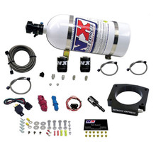 Nitrous Express 20953-10 - 15-17 Ford Mustang GT350 5.2L Nitrous Plate Kit w/10lb Bottle