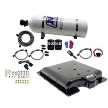 Nitrous Express 20972-15 - Dodge Hellcat/Demon Supercharger Lid Nitrous Kit (100-400HP) w/15lb Bottle