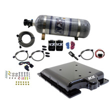 Nitrous Express 20972-12 - Dodge Hellcat/Demon Supercharger Lid Nitrous Kit (100-400HP) w/12lb Bottle