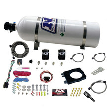 Nitrous Express 20990-15 - 90mm Hemi Plate System (50-400hp) w/15lb Bottle