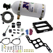 Nitrous Express 55070-10 - Dom/Gasoline (RNC) Nitrous Kit w/10lb Bottle