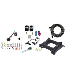 Nitrous Express 60040-00 - 4150 Gemini Stage 6 Nitrous Kit (50-300HP) w/o Bottle
