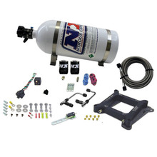 Nitrous Express 60040-10 - 4150 Gemini Twin Custom Stage 6 Spraybar System (50-300HP) w/o Bottle
