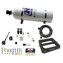 Nitrous Express 40071-15 - Dominator Hitman Plus Nitrous Kit (50-200HP) w/15lb Bottle