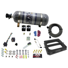 Nitrous Express 30075-12 - Dominator/Alcohol Nitrous Kit (50-300HP) w/Composite Bottle