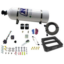 Nitrous Express 30070-15 - Dominator/Gasoline Nitrous Kit (50-300HP) w/15lb Bottle