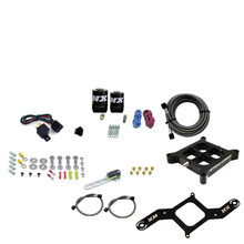 Nitrous Express 63840-00 - 4150 Single Entry Crossbar Nitrous Plate Kit RNC (250-750HP) w/o Bottle