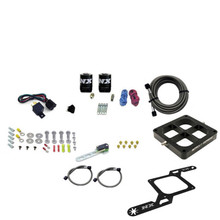 Nitrous Express 63070-00 - Dominator Single Entry Billet Crossbar Stage 6 Nitrous Kit (50-300HP) w/o Bottle