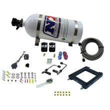 Nitrous Express 60070-10 - Dominator Gemini Stage 6 Nitrous Kit (50-300HP) w/10lb Bottle