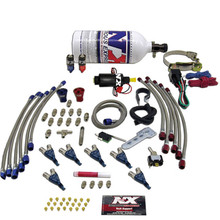 Nitrous Express 60066P - Six Cyl Piranha Nitrous Kit w/2.5lb Bottle