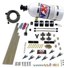 Nitrous Express 80005-10 - 8 Cyl Alcohol Nitrous Kit (250-550HP) w/10lb Bottle