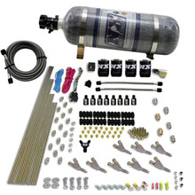 Nitrous Express 80016-12 - Vortech Nozzle Nitrous Kit w/12lb Composite Bottle