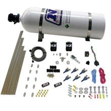Nitrous Express 80006EFI-15 - V6AN Gasoline EFI Nitrous Kit (150-375HP) w/15lb Bottle